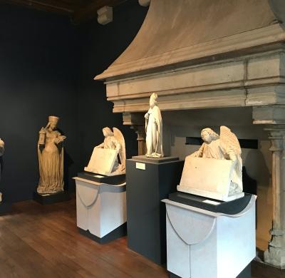 <p><em><strong>Gothic Section</strong></em>, 15<sup>th</sup> century sculptures.</p>