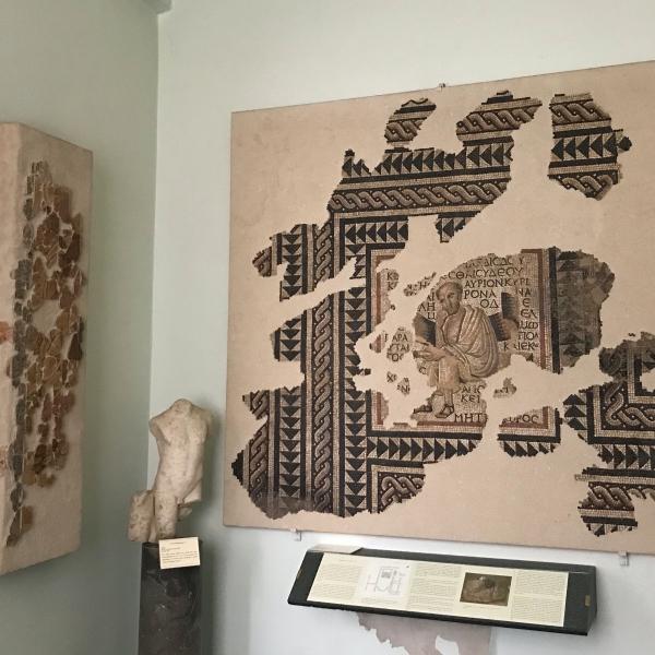 <p><strong>Archaeological section</strong></p>