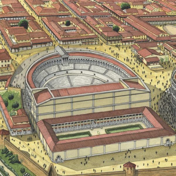 <p><em><strong>Roman Theater of Augustodunum</strong></em></p>