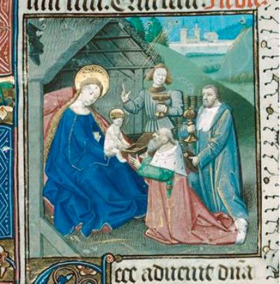 Missel à l’usage d’Autun (destinataire Jean II Rolin), 36 x 27 cm , vers 1448-1462, Bibliothèque municipale, Autun

